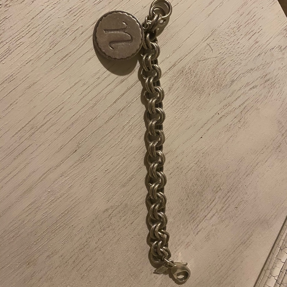 John Wind Sorority Gal Initial Bracelet